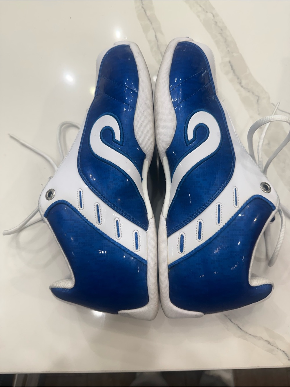 P.Miller aka Master P  Blue and White Leisure Sneakers - Picture 6 of 8